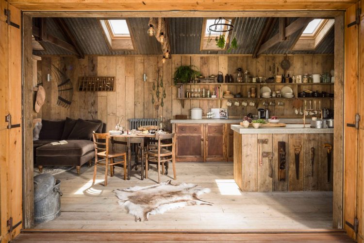 Residential traditional country kitchen - Residential Architects in Cornwall, Truro