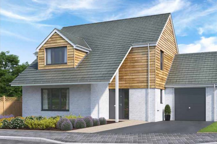 House part of St Agnes housing development - Residential Architects in Cornwall, Truro