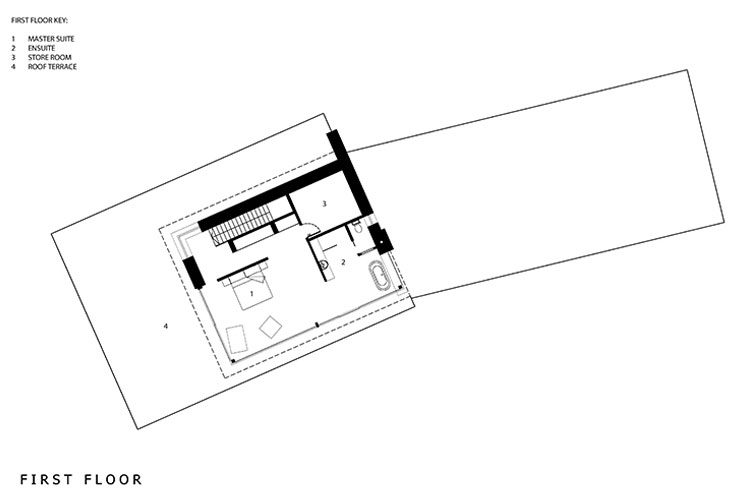 Rosie floor plan - Residential Architects in Cornwall, Truro