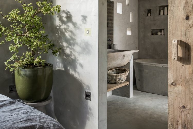 Residential bathroom and bedroom en-suite - Residential Architects in Cornwall, Truro