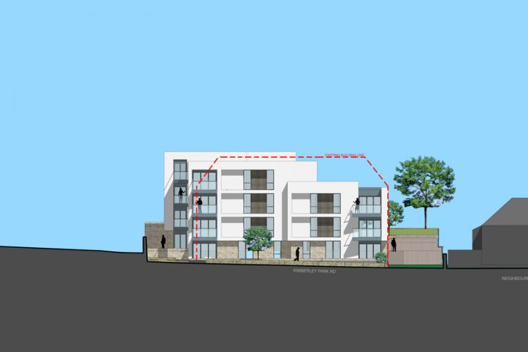 Retirement flats concept in Falmouth in Cornwall - Residential Architects in Cornwall, Truro