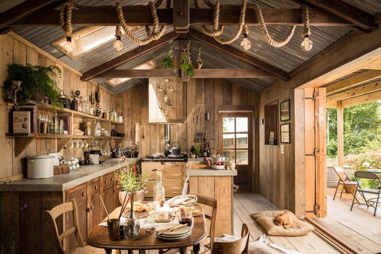 Residential holiday home kitchen in Cornwall - Residential Architects in Cornwall, Truro